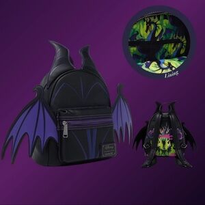Loungefly Disney Sleeping Beauty Maleficent Figural Mini Backpack